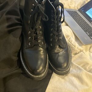 Black Leather Women’s Boots
